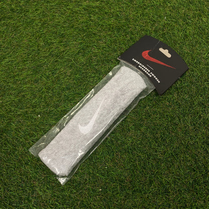 90s Nike Sweatband Headband Hat Grey - Vintage Box