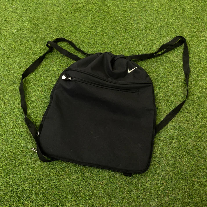 00s Nike Drawstring Bag Black