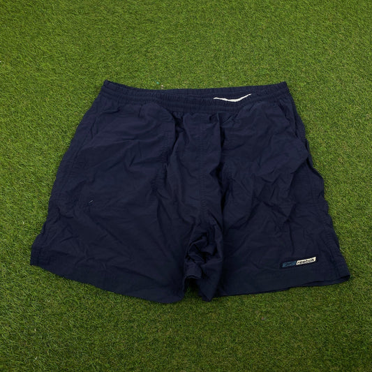 Retro Reebok Shorts Blue XL - Vintage Box