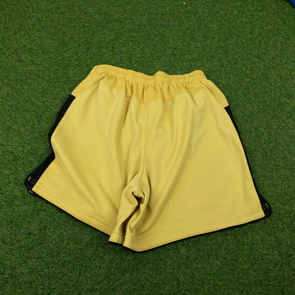 Retro Umbro Football Shorts Gold Medium - Vintage Box