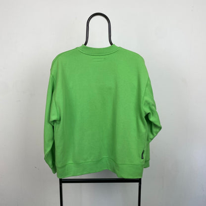 Retro Reebok Sweatshirt Green Medium - Vintage Box