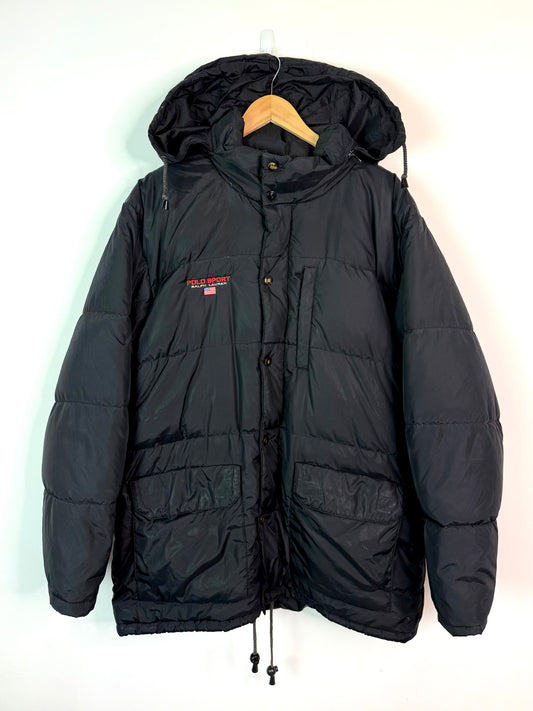 Vintage Ralph Lauren Polo Sport Puffer Jacket Large