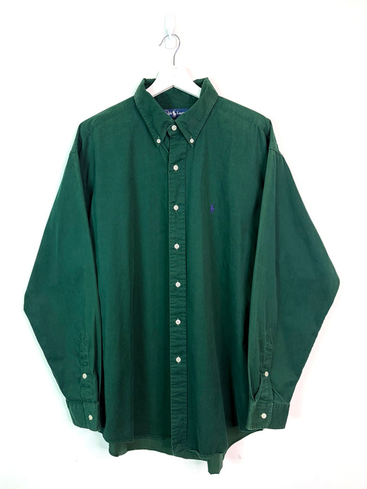 Vintage Ralph Lauren Shirt Green XL