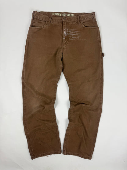 Vintage Dickies Carpenter Pants Brown 36