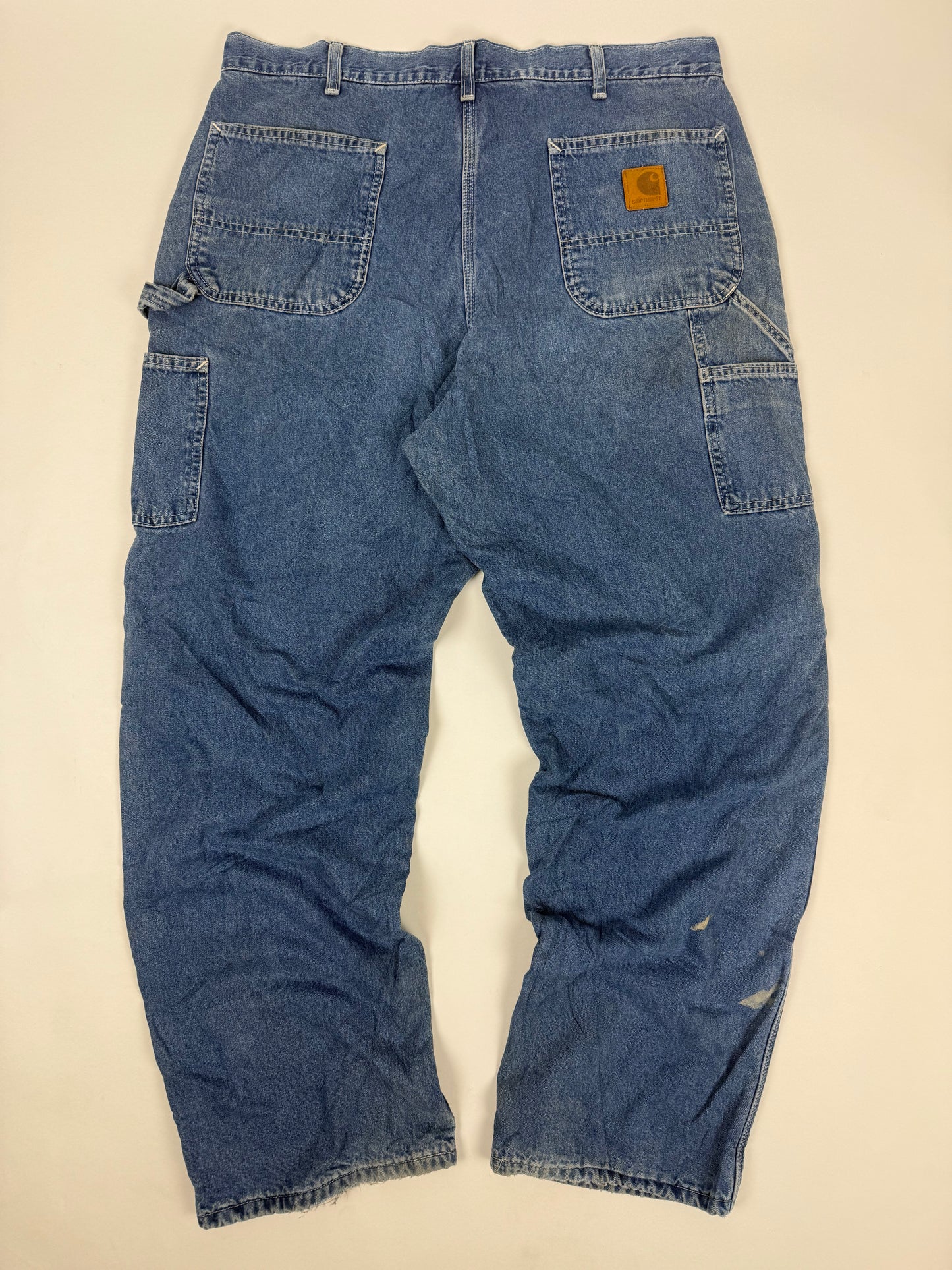 Vintage Carhartt Carpenter Pants Blue 38