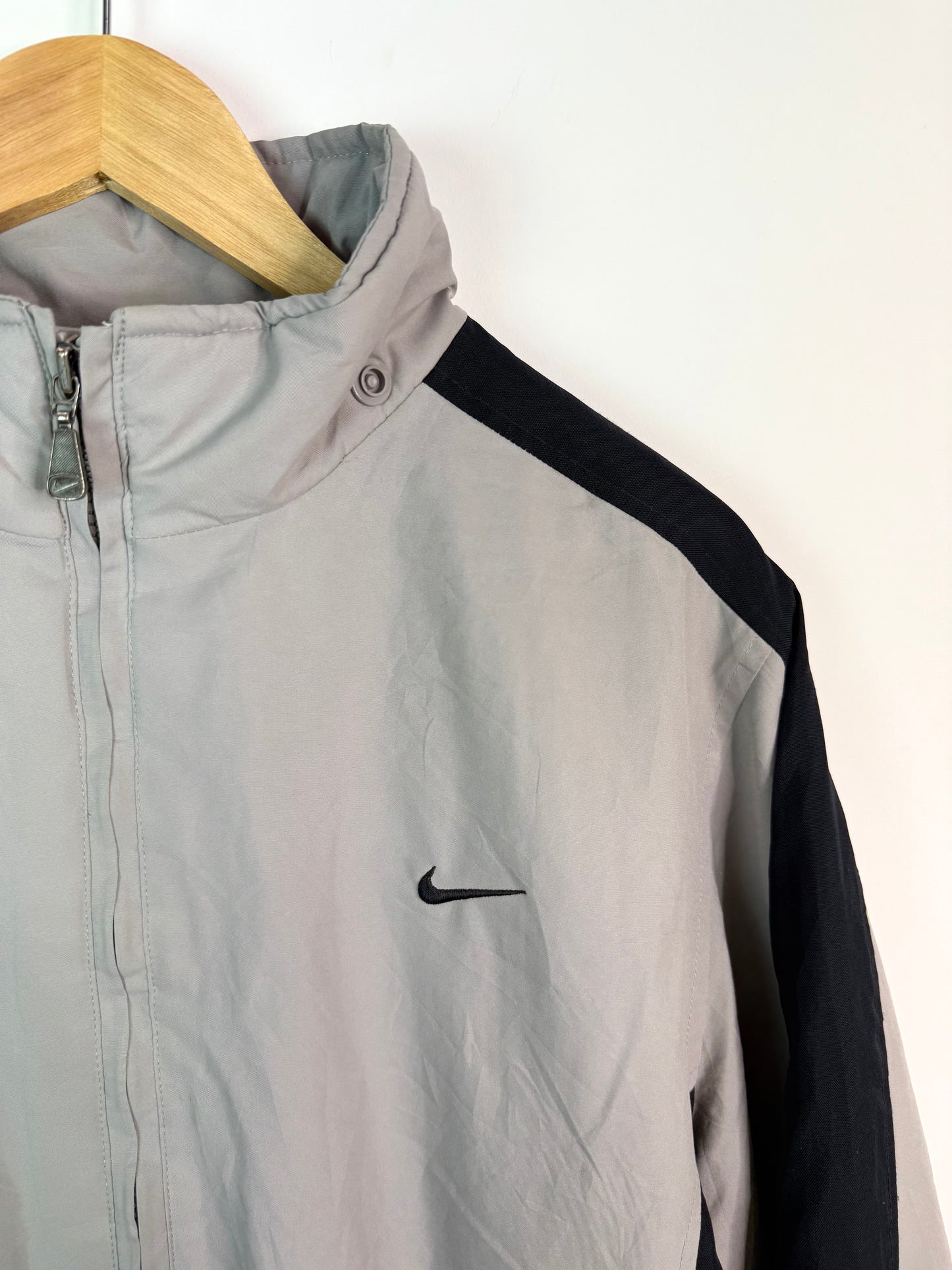 Vintage Nike Jacket Grey Small