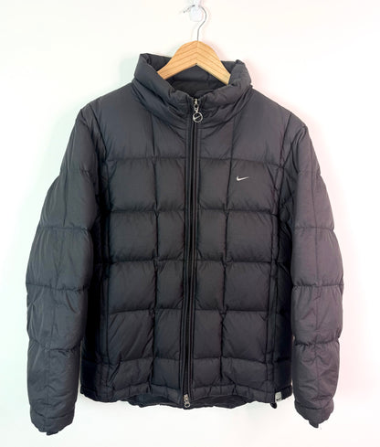 Vintage Nike puffer Jacket Black Large