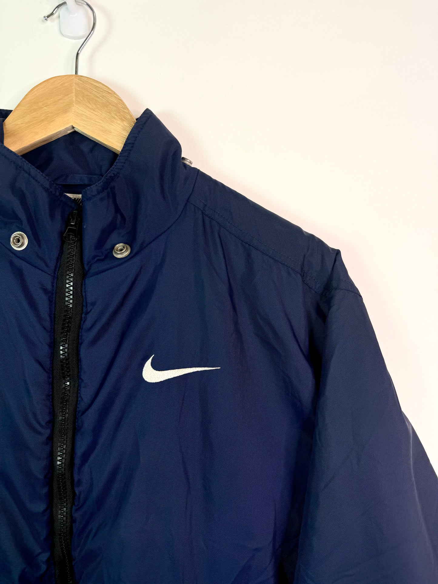 Vintage Nike Windbreaker Jacket Navy Large