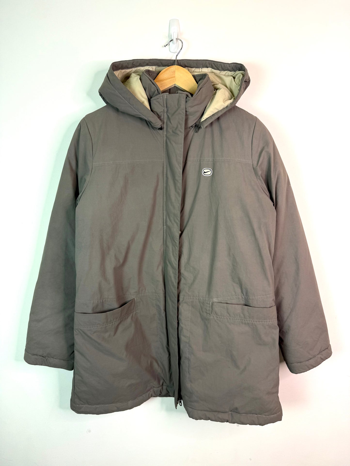 Vintage Nike Jacket Grey Medium