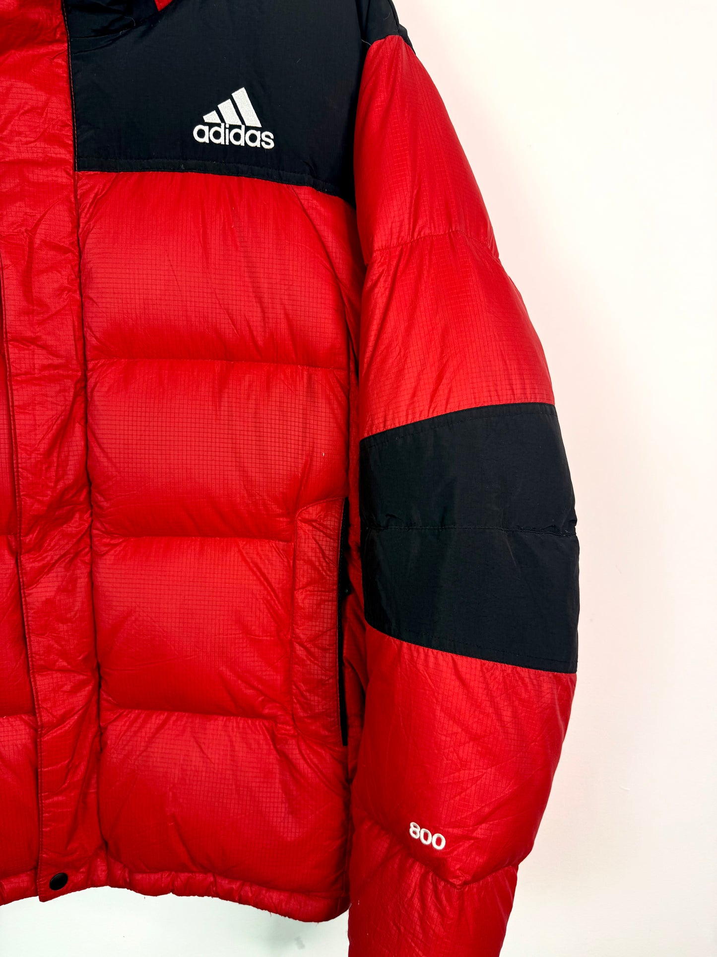 Vintage Adidas Puffer Jacket Red Large (Copy)