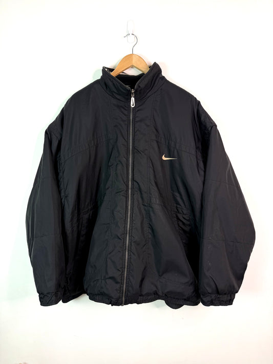 Vintage Reversable NIke Jacket Black/Grey XXL