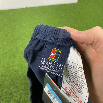 Vintage Nike Cotton Skirt Blue XS - Vintage Box