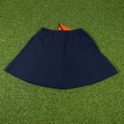 Vintage Nike Cotton Skirt Blue Small - Vintage Box