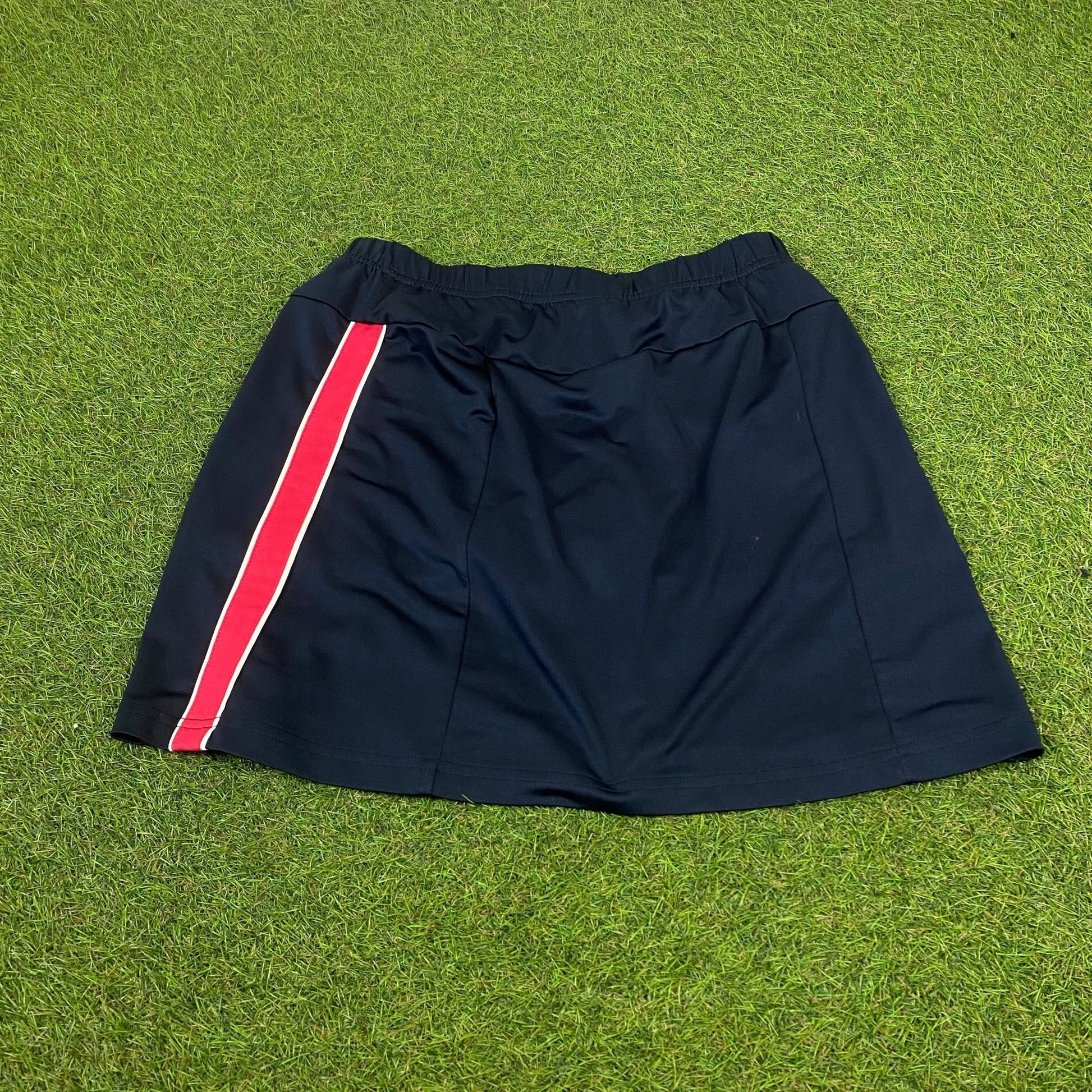 90s Tennis Skirt Blue Medium UK8/10 - Vintage Box