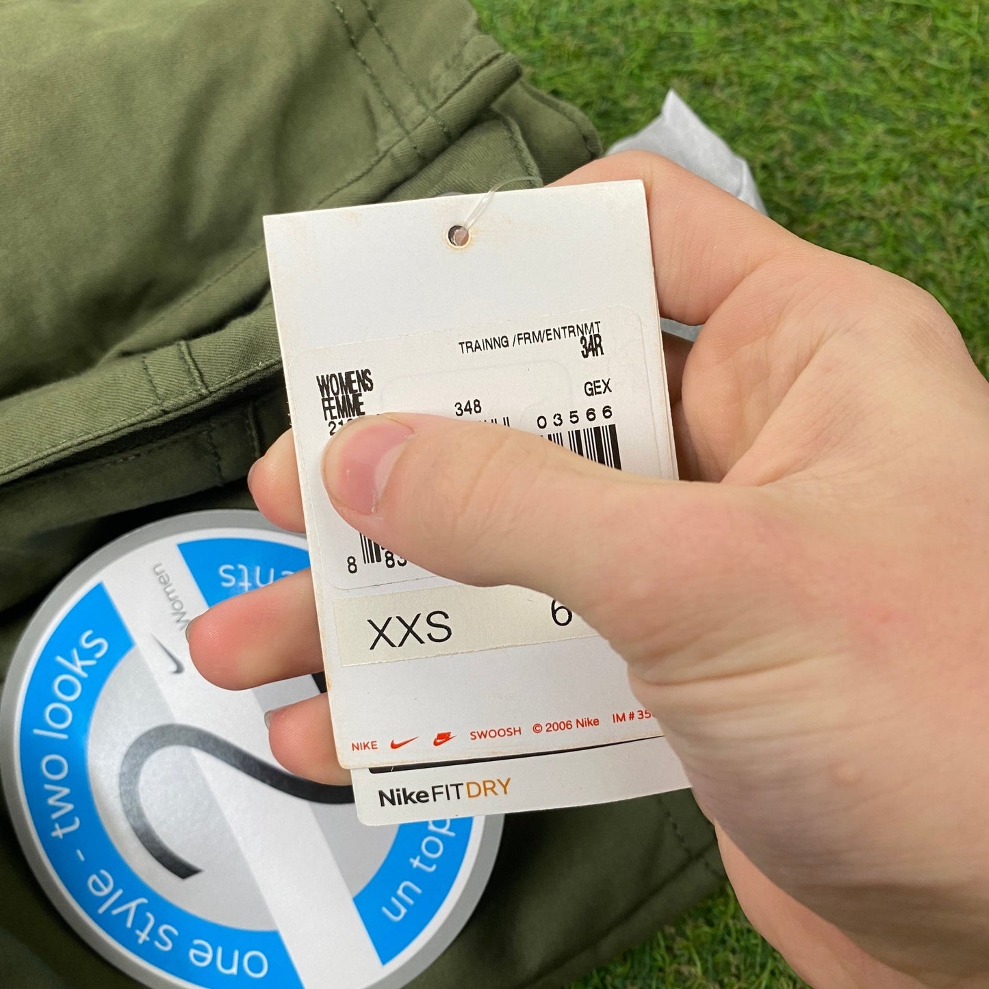 00s Nike Parachute Cargo Joggers Joggers XXS - Vintage Box