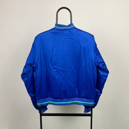 00s Nike Reversible Varsity Jacket Blue XL - Vintage Box