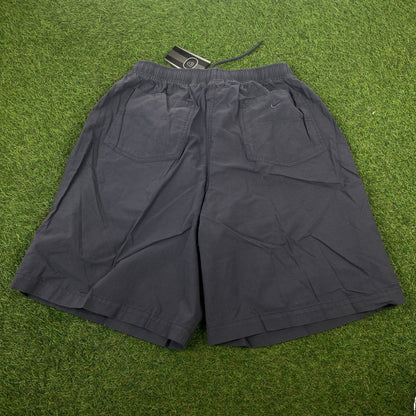 00s Nike Golf Shorts Blue XL - Vintage Box