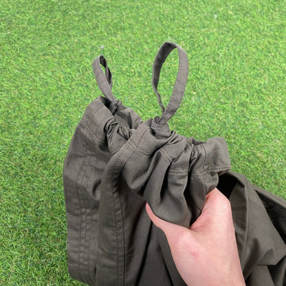 00s Nike Parachute Cargo Joggers Brown XS - Vintage Box