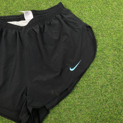 00s Nike Nylon Sprinter Shorts Black XL - Vintage Box