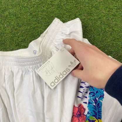 Vintage Adidas Steffi Graf Skirt White Large - Vintage Box