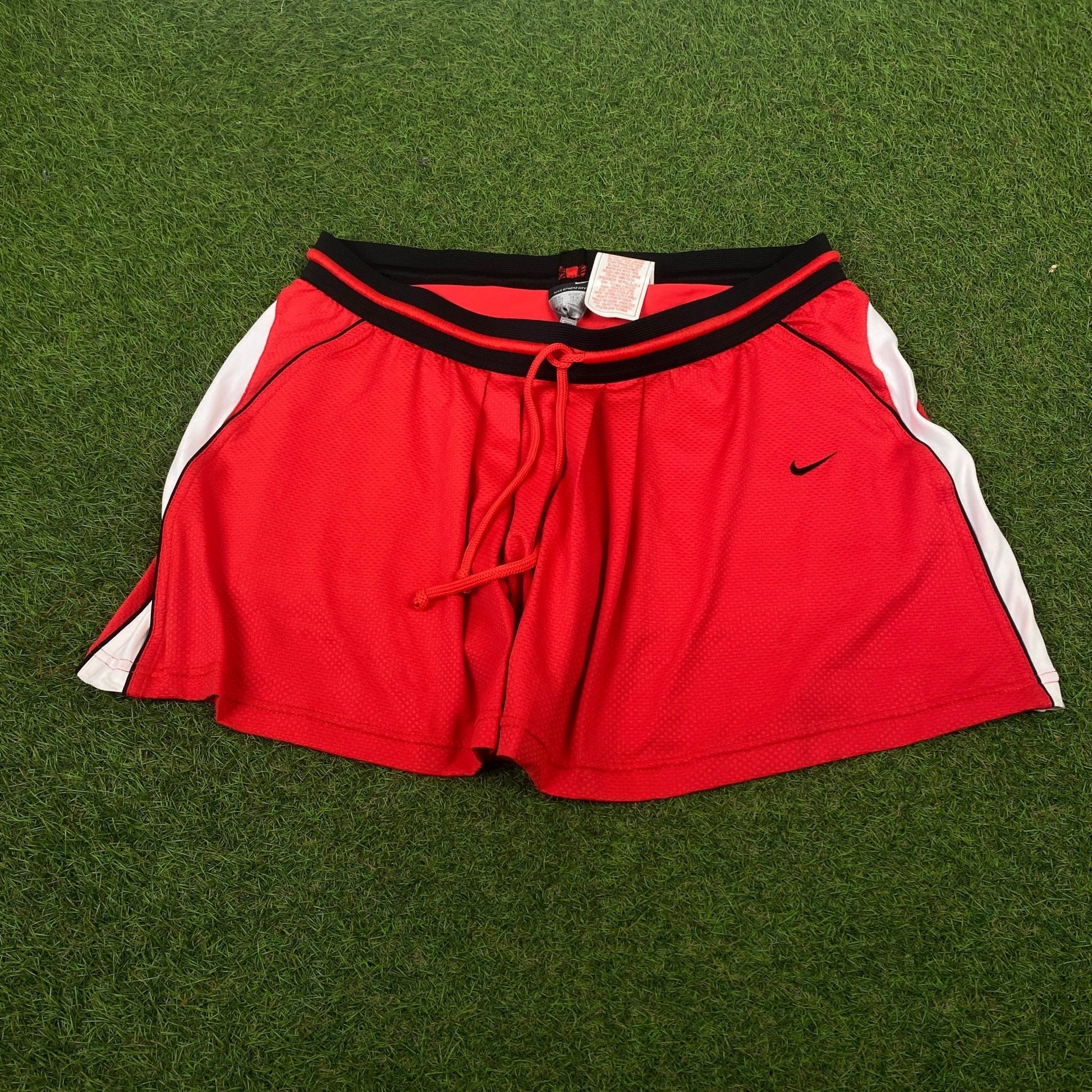 00s Nike Court Skirt Skort Red Large - Vintage Box