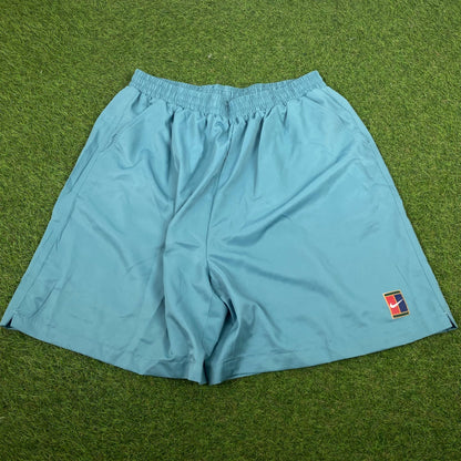90s Nike Challenge Court Shorts Green XL - Vintage Box