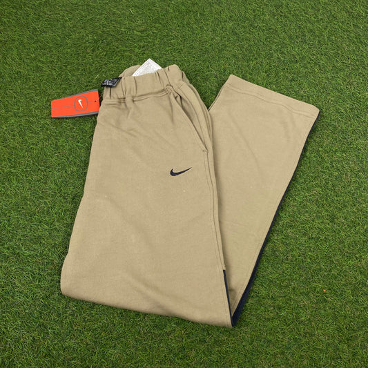 00s Nike Cotton Joggers Brown XS