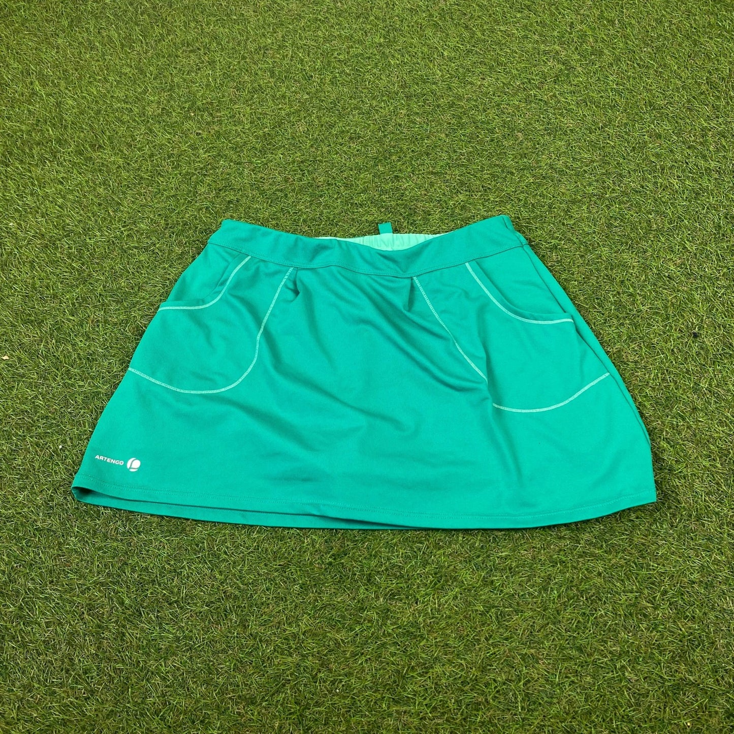 Artengo Tennis Skirt Skort Green XS/S UK6 - Vintage Box