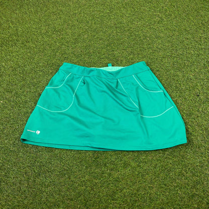 Artengo Tennis Skirt Skort Green XS/S UK6 - Vintage Box