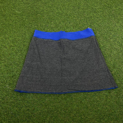 90s Nike Reversible Skirt Blue Grey Large - Vintage Box