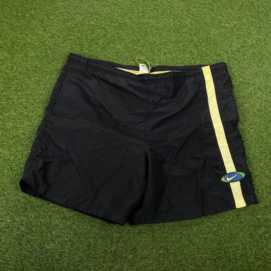 90s Nike Shorts Black XXL - Vintage Box