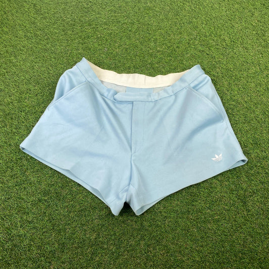 90s Adidas Sprinter Shorts Blue Large - Vintage Box