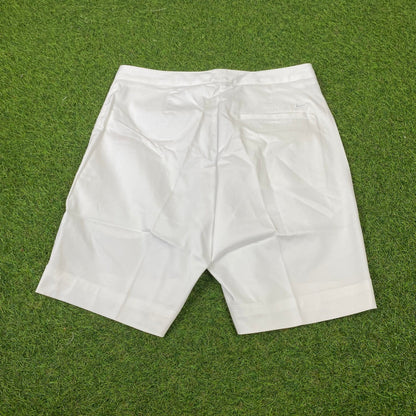 Vintage Nike Golf Shorts White Small - Vintage Box