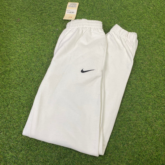 90s Nike Cotton Joggers White XXL