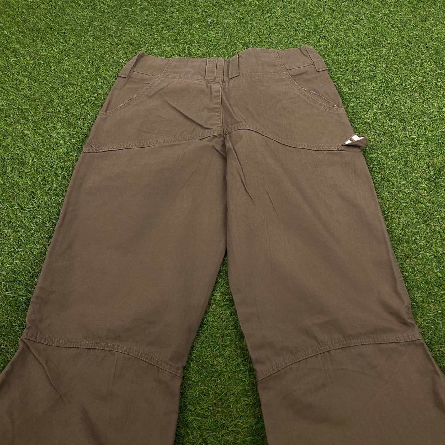 00s Nike ACG Cargo Trousers Joggers Brown XL - Vintage Box
