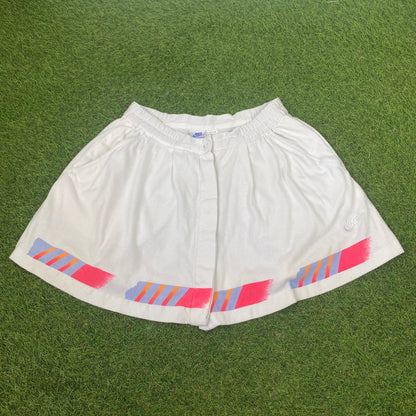 90s Nike Challenge Court Cotton Skirt White Large - Vintage Box