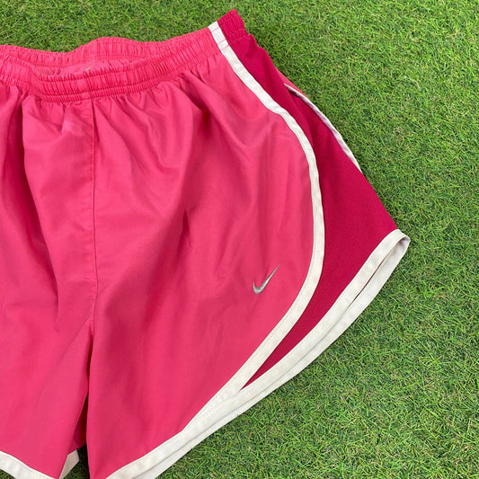 00s Nike Sprinter Shorts Pink Small - Vintage Box