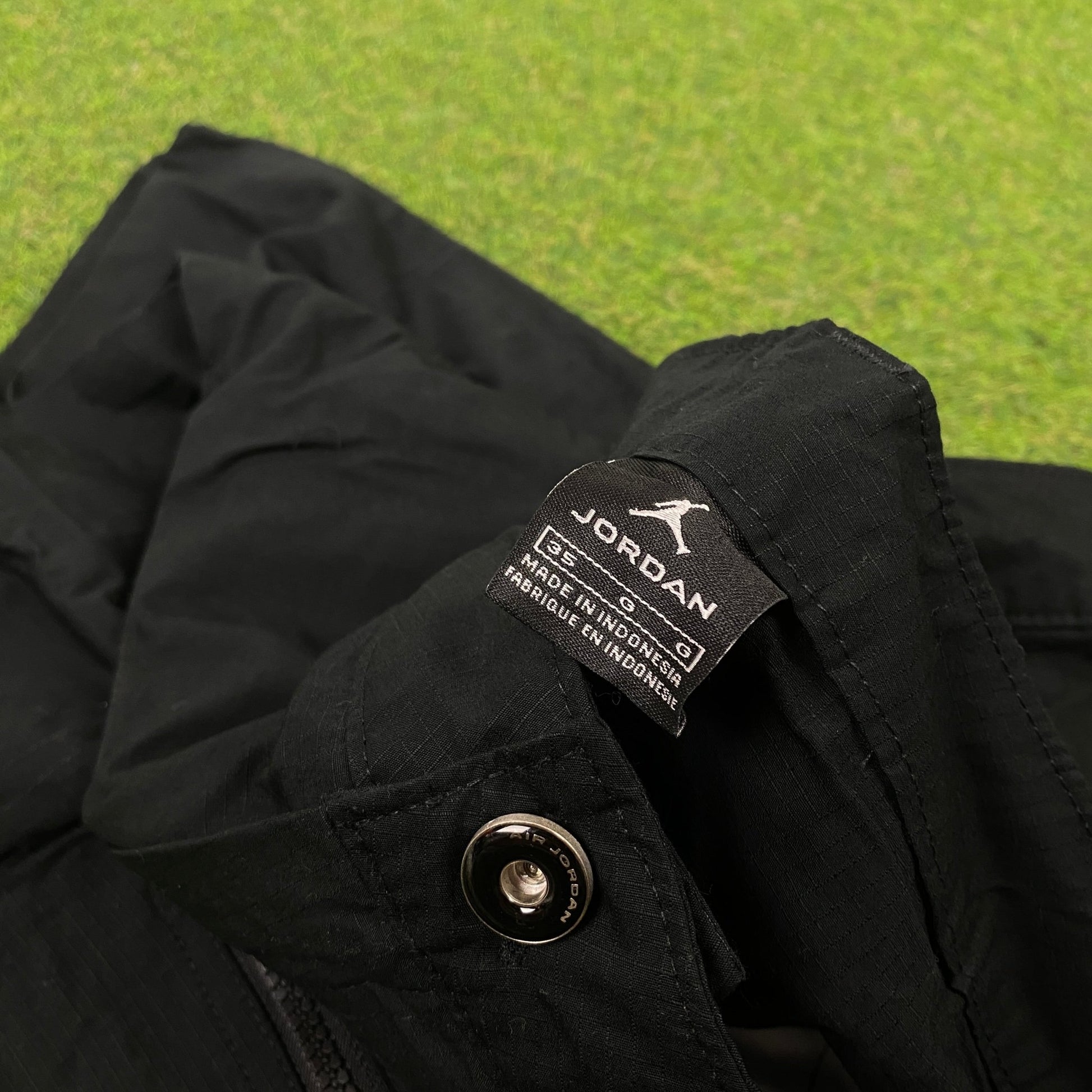 00s Nike Toggle Cargo Joggers Black XL - Vintage Box