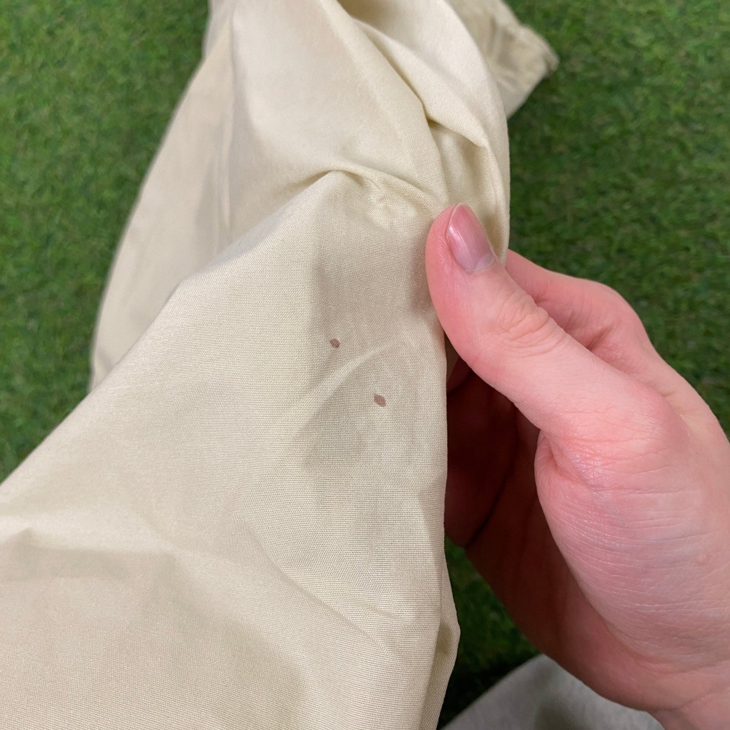 00s Nike Toggle Joggers Light Brown Small - Vintage Box