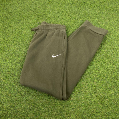 00s Nike Cotton Joggers Green XS - Vintage Box