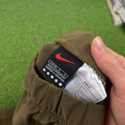 90s Nike Cycling Shorts Brown Large - Vintage Box