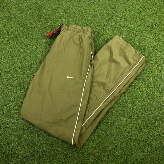 00s Nike Piping Joggers Green XS