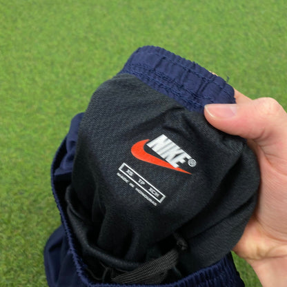 90s Nike Nylon Running Shorts Blue XS - Vintage Box