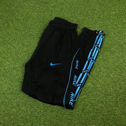 00s Nike Piping Joggers Black XS - Vintage Box