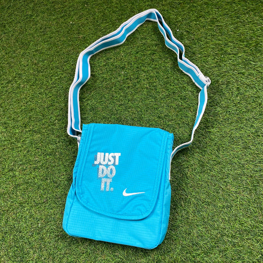 Vintage Nike Shoulder Sling Bag Baby Blue