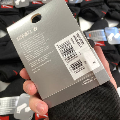 Vintage Nike Socks 2 Pack Black Red - Vintage Box