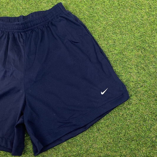 90s Nike Nylon Running Shorts Blue XS - Vintage Box