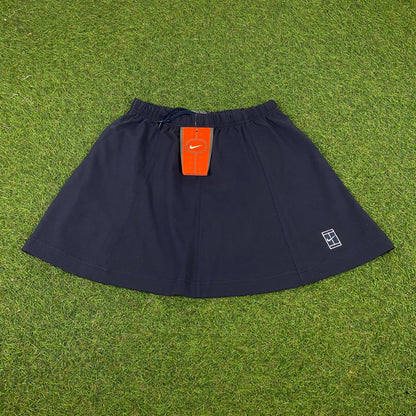 Vintage Nike Cotton Skirt Blue XS - Vintage Box
