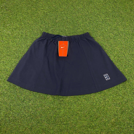 Vintage Nike Cotton Skirt Blue XS - Vintage Box