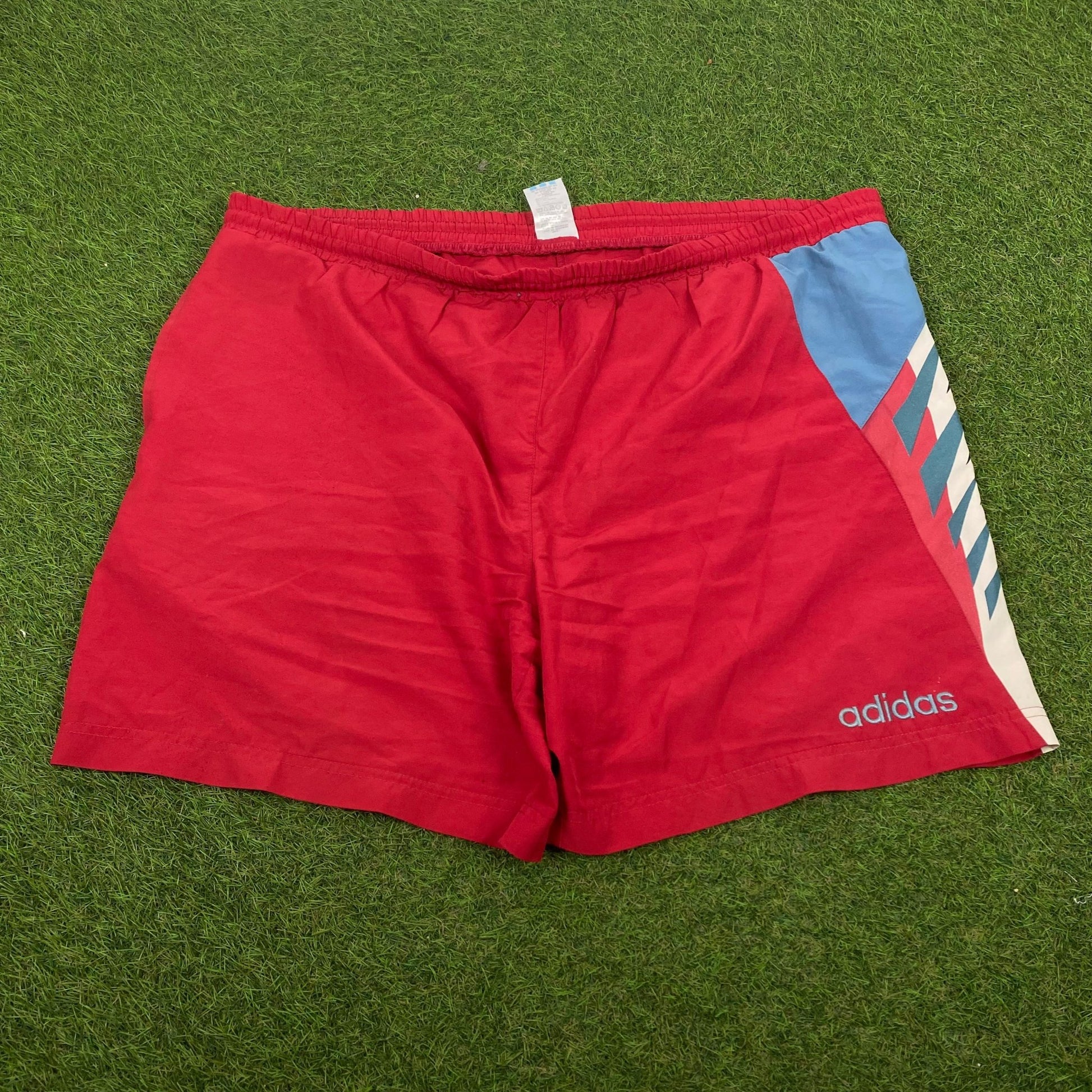 90s Adidas Shorts Red 3XL/XXL - Vintage Box